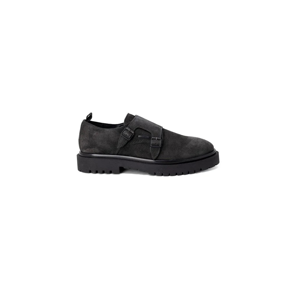 Antony Morato Black Leather Flat - EU42/US9