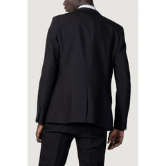 Antony Morato Black Polyester Blazer - IT54 | XXL