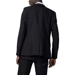 Antony Morato Black Polyester Blazer - IT54 | XXL