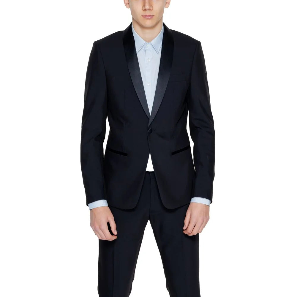 Antony Morato Black Polyester Blazer - Sport Jackets