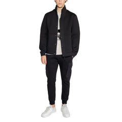 Antony Morato Black Polyester Jackets & Coat - Track Jackets