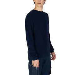 Antony Morato Blue Cotton Sportswear - Sweaters