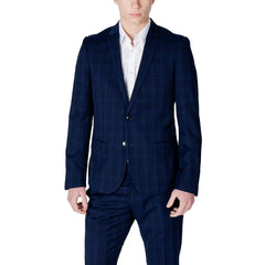 Antony Morato Blue Polyester Blazer - Sport Jackets