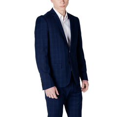 Antony Morato Blue Polyester Blazer - Sport Jackets