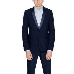 Antony Morato Blue Polyester Blazer - Sport Jackets