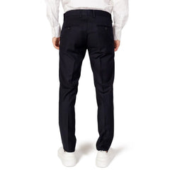 Antony Morato Blue Polyester Pant - IT46 | S - Trousers