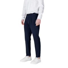 Antony Morato Blue Polyester Pant - Trousers