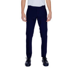 Antony Morato Blue Polyester Pant - Trousers