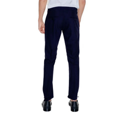 Antony Morato Blue Polyester Pant - Trousers