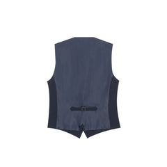 Antony Morato Blue Polyester Waistcoat - Vests