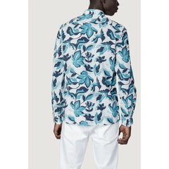 Antony Morato Blue Viscose Shirt - IT54 | XXL - Shirts