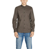 Antony Morato Brown Cotton Shirt - Shirts
