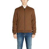 Antony Morato Brown Polyester Jackets & Coat - IT48 | M