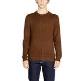 Antony Morato Brown Viscose Sweater - Sweaters