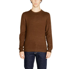 Antony Morato Brown Viscose Sweater - Sweaters