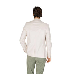 Antony Morato Cream Cotton Blazer - Sport Jackets