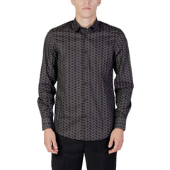 Antony Morato Gray Cotton Shirt - IT44 | XS - Shirts