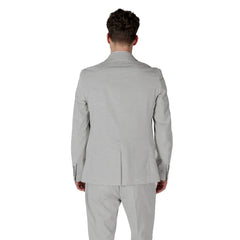 Antony Morato Gray Polyester Blazer - Sport Jackets