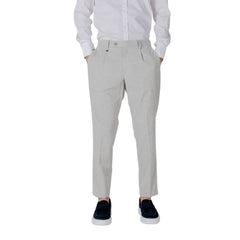 Antony Morato Gray Polyester Pant - Trousers