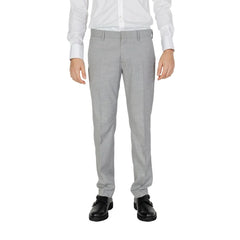 Antony Morato Gray Polyester Pant - Trousers