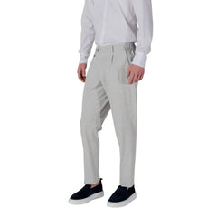 Antony Morato Gray Polyester Pant - Trousers