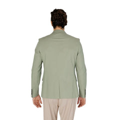 Antony Morato Green Cotton Blazer - Sport Jackets