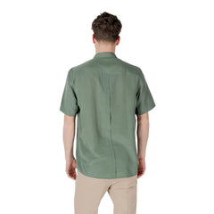 Antony Morato Green Lyocell Shortsleeve - Shirts