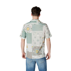 Antony Morato Green Viscose Shortsleeve - IT44 | XS - Shirts
