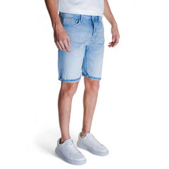 Antony Morato Light Blue Cotton Bermuda - W29 - Bermudas