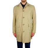 Aquascutum Beige Cotton Men Trench Coat - IT48 | M - Trench Coats