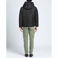 Aquascutum Black Polyamide Men’s Jacket - Parkas
