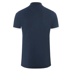 Aquascutum Blue Cotton Polo Shirt - Polos