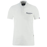 Aquascutum White Cotton Polo Shirt - Polos