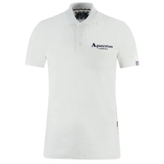 Aquascutum White Cotton Polo Shirt - Polos