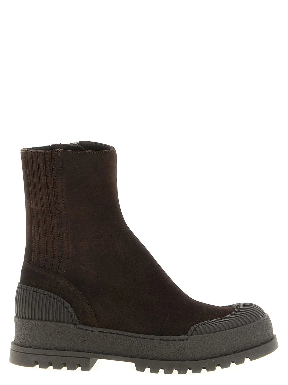 Aquazzura Brown Goatskin Ankle Boots - EU36/US6