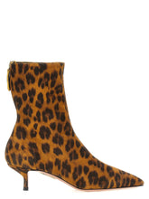 Aquazzura Multicolor Suede Leather Ankle Boots - EU37.5/US7.5