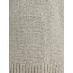 Aragona Cashmere Gray Alpaca Vicugna Pacos Turtleneck