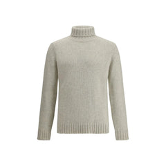 Aragona Cashmere Gray Alpaca Vicugna Pacos Turtleneck