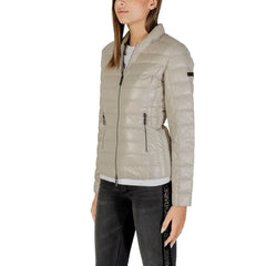 Armani Exchange Beige Polyamide Coat - Puffer Jackets