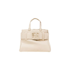 Armani Exchange Beige Polyester Handbag - Handbags