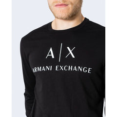 Armani Exchange Black Cotton Long Sleeve - IT44 | S