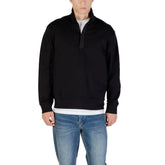 Armani Exchange Black Cotton Sweatshirt - IT44 | S