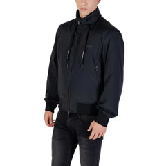 Armani Exchange Black Polyamide Bomber - Bomber Jackets