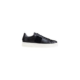 Armani Exchange Black Polyester Low Top Sneakers - Sneakers