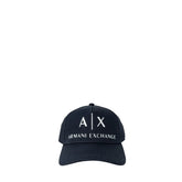 Armani Exchange Blue Cotton Caps Baseball Hat - UNI