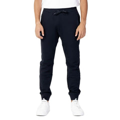 Armani Exchange Blue Cotton Joggers Workout Pant