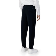 Armani Exchange Blue Cotton Pant