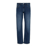 Armani Exchange Blue Cotton Skinny Jean - W29 | L30