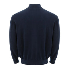 Armani Exchange Blue Cotton Sweater - M - Sweaters