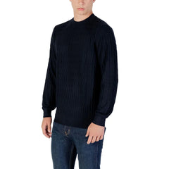 Armani Exchange Blue Marabou Sweatshirt - IT44 | S - Sweatshirts